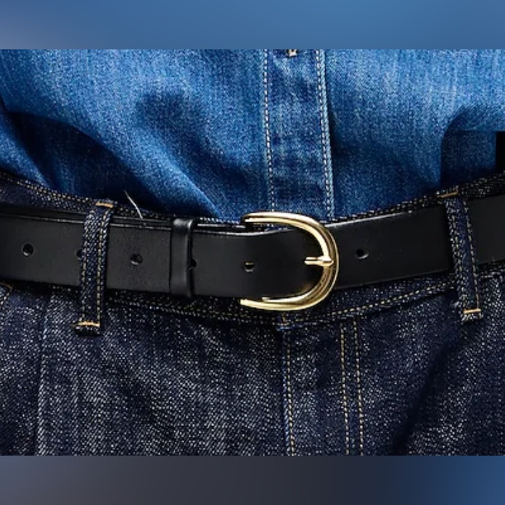 Jcrew Classic belt in Italian leather